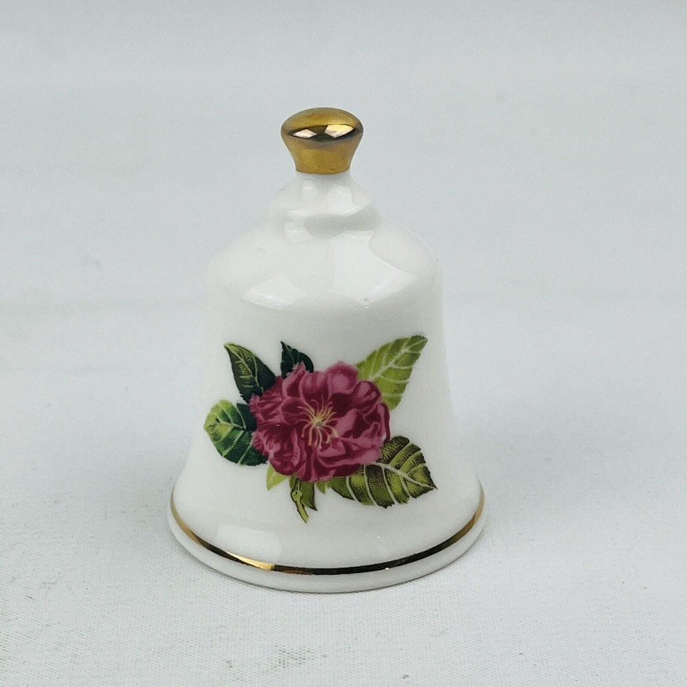 Danbury Mint Alabama‎ Camellia Official State Flower Bell Collection